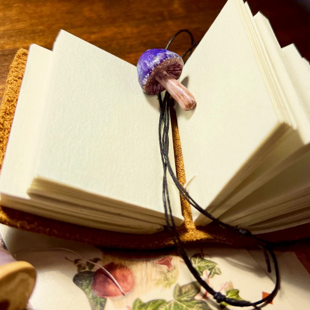 Handcrafted Mushroom Pendant